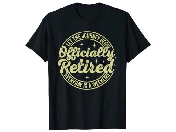 Let the Journey Retired T-Shirt PNG SVG Review