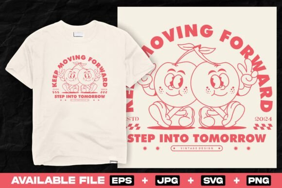 Retro Cherry Mascot with Peace Sign: A Designer's Review