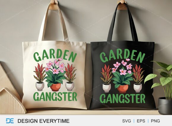 Review: Garden Gangster Tote Bag Design for Embroidery