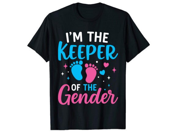 Review: I'm the Gender Reveal T-Shirt PNG SVG for Embroidery