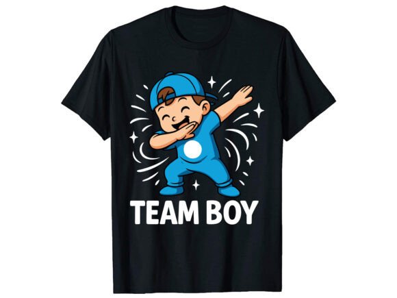 Review: Team Boy Gender Reveal T-Shirt PNG SVG