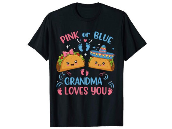 Reviewing the Grandma Gender Reveal T-Shirt PNG SVG